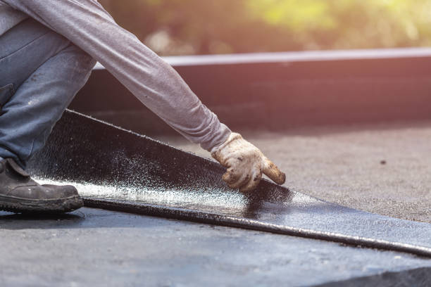 Professional Crawl Space Encapsulation technician working in Francis Creek, WI